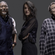 Tenzin Cheogyal (left), Jesse Paris Smith, and Laurie Anderson